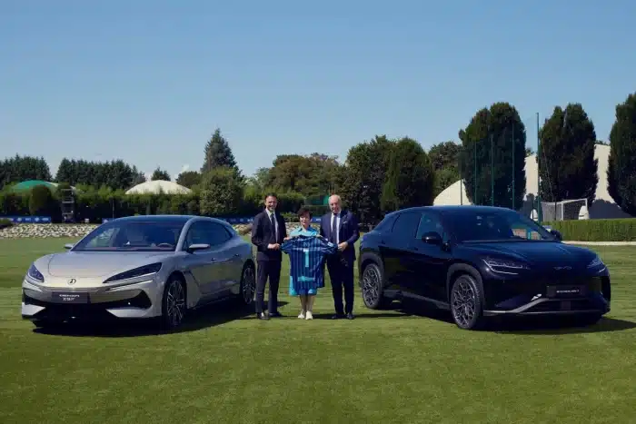 BYD è il car partner globale dell'Inter, 70 auto e un'edizione speciale 2