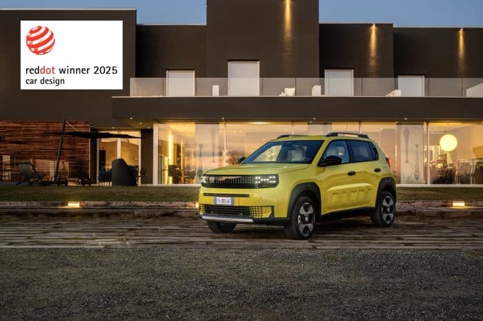 Fiat Grande Panda vince il "Red Dot Award" 2025