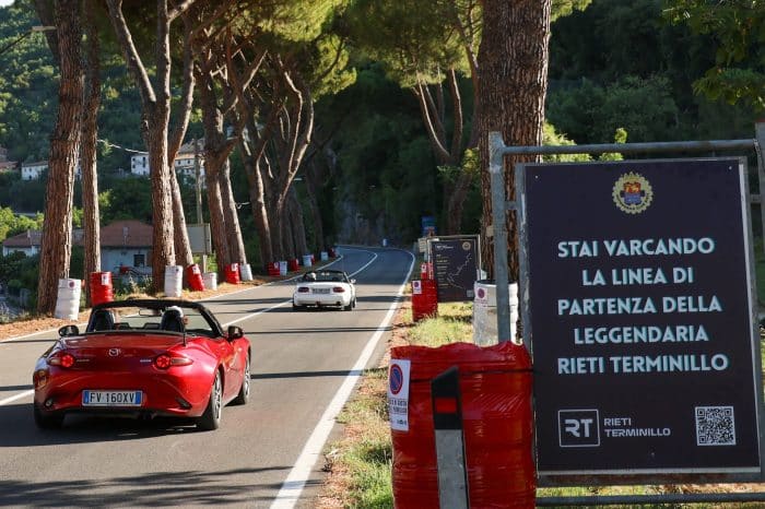 Mazda MX 5 Passion 30 icone Mazda al Terminillo 2025 6 700x466