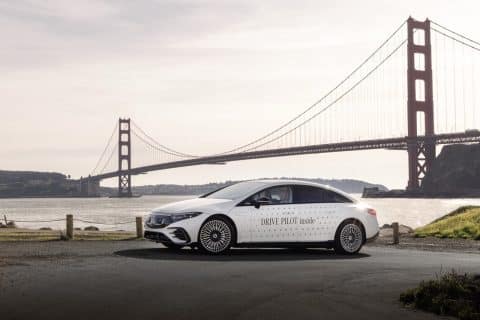 Mercedes nuovo DRIVE PILOT livello 3. Guida autonoma fino a 40 miglia orarie 2 480x320