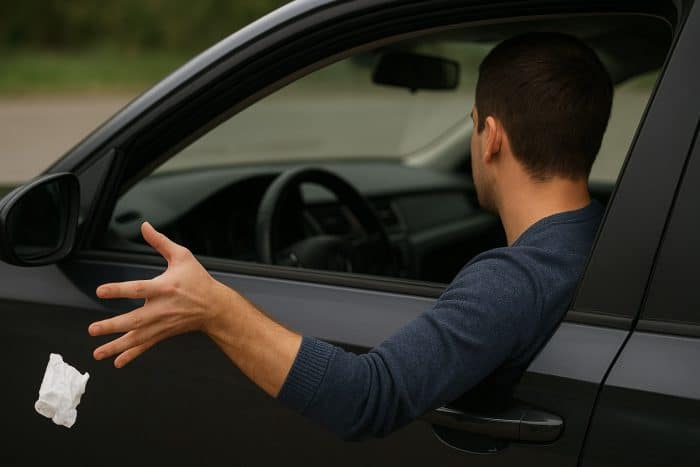 Rifiuti dal veicolo, multe fino a 18.000 euro a chi getta e arresto 5 Rifiuti dal veicolo multe fino a 18.000 euro a chi getta e arresto 700x467