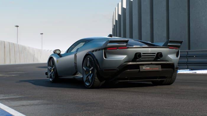 Ferrari 849 Testarossa Assetto Fiorano Grigio Titanio 10 dimensioni grandi 700x394