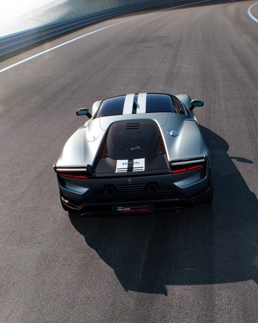 Ferrari 849 Testarossa Assetto Fiorano Grigio Titanio 4 dimensioni grandi 864x1080