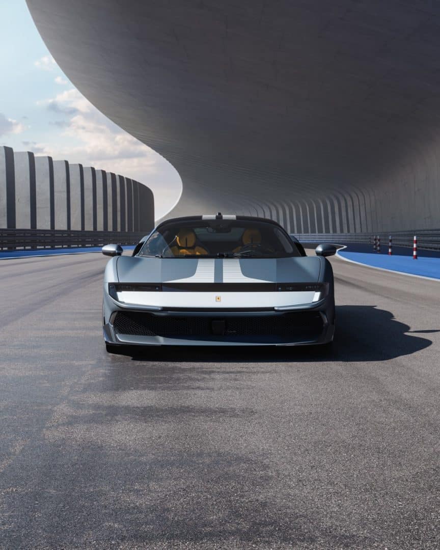 Ferrari 849 Testarossa Assetto Fiorano Grigio Titanio 5 dimensioni grandi 864x1080