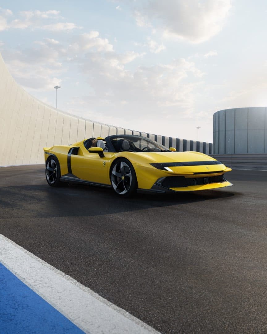 Ferrari 849 Testarossa Spider Giallo Modena 2 dimensioni grandi 864x1080