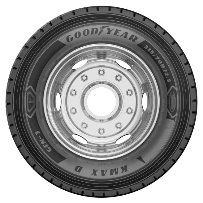 Goodyear lancia KMAX GEN-3, nuova gamma super efficiente per camion 4 Goodyear KMAX GEN 3 1 656x656