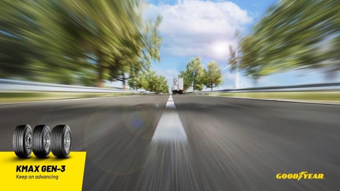 Goodyear lancia KMAX GEN-3, nuova gamma super efficiente per camion 3 Goodyear KMAX GEN 3 4 700x394