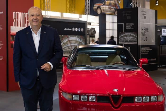 Jean Philippe Imparato e Alfa Romeo S.Z. 1 700x467