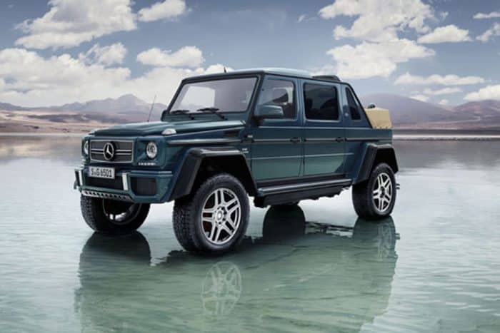 La Mercedes-Maybach G 650 Landaulet del 2017