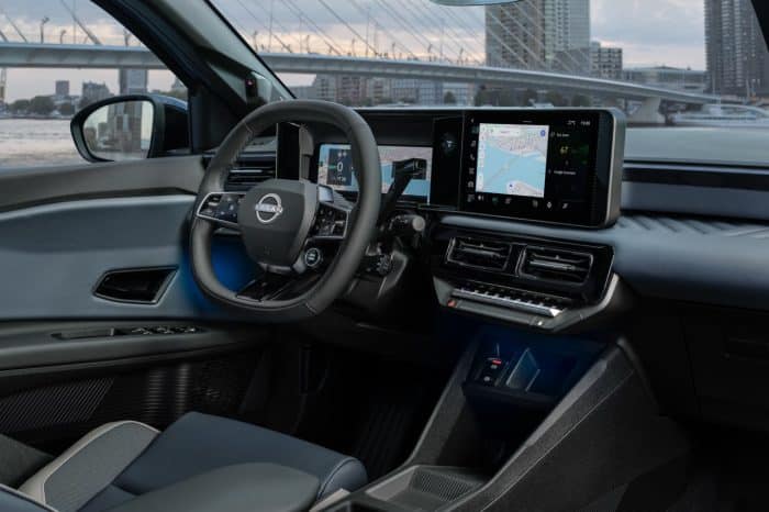 Nuova Micra 2026 la prova della citycar elettrica Nissan 68 700x466