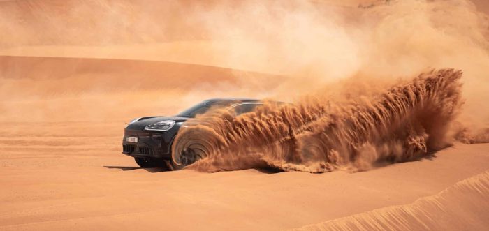 Porsche Cayenne elettrica, test estremi e sviluppo digitale 12