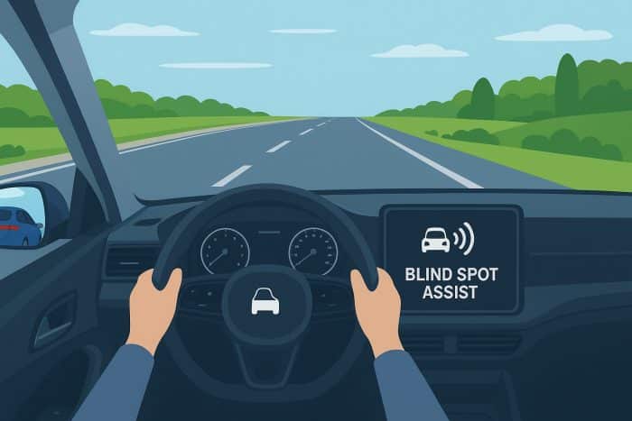 ADAS Blind Spot Assist 700x467