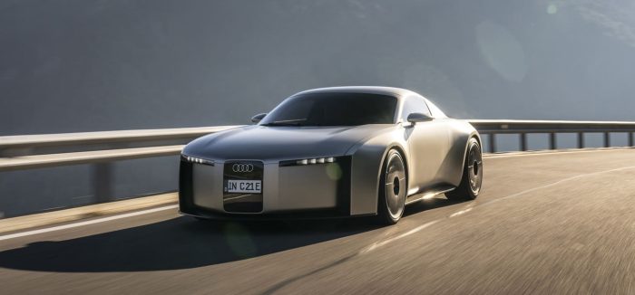 Audi Concept C, la nuova elettrica targata su strada 2 Audi Concept C targata - 1