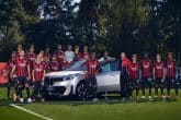 BMW iX3 anteprima esclusiva col Milan a Milanello 2 165x110