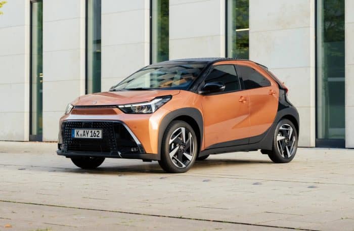 Toyota Aygo X Hybrid 700x457