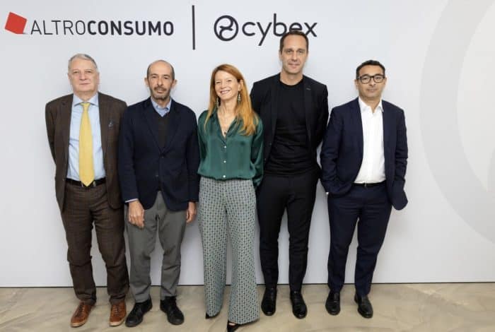 da sinistra Sandro Vedovi Marco Mazzei Manuela Cervilli Johannes Schlamminger e Alberto Pirrone 700x470