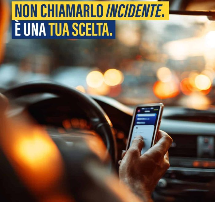 ACI lancia “Non chiamarlo incidente”, sicurezza e responsabilità sulla strada 3 ACI lancia “Non chiamarlo incidente”, sicurezza e responsabilità sulla strada