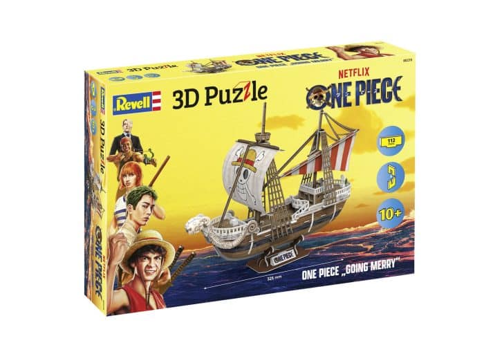 Carrera Natale 2025 idee regalo PUZZLE 3D ONE PIECE GOING MERRY 700x525