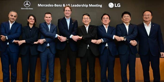 LG e Mercedes per il futuro delle auto elettriche 1