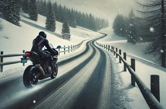 Moto in inverno, consigli e itinerari da non perdere