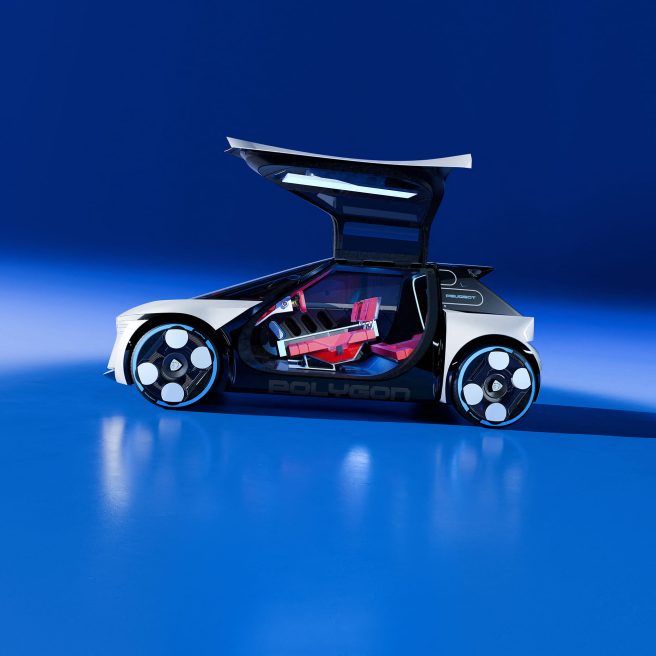 Peugeot Polygon Concept, l’Hypersquare e lo steer-by-wire ridefiniscono la guida 4 Polygon