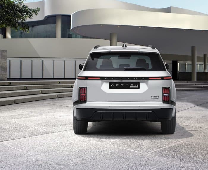 KGM Actyon HEV il SUV full hybrid 3 700x574
