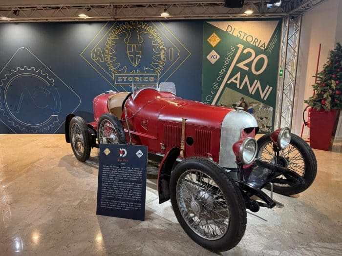 Mostra ACI 120 anni - Fiat 501 S