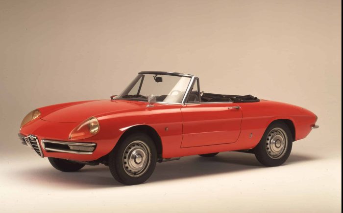 Alfa Romeo a Retromobile 2026, icone storiche e visione futura 2 Alfa Romeo 1600 Spider “Duetto”