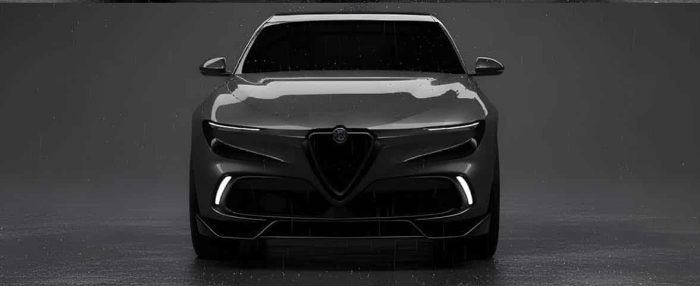 Alfa Romeo Stelvio 2028 rendering, credits Ale Masera
