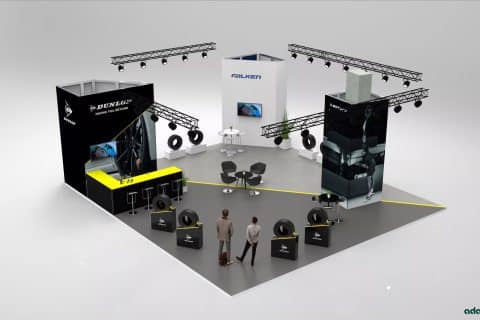 Automässan 2026, debutto europeo per Dunlop e Falken con SRI