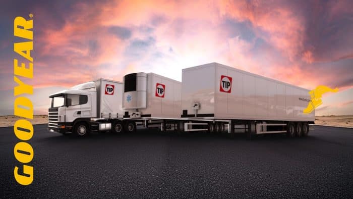 Goodyear e TIP, 20 anni di collaborazione per 90.000 mezzi pesanti