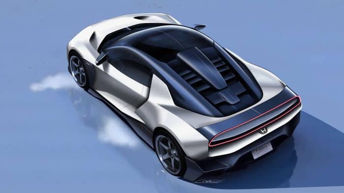 Honda NSX Tribute Italdesign celebra i 35 anni della formidabile supercar giapponese 4 Italdesign NSX Tribute 8 700x394