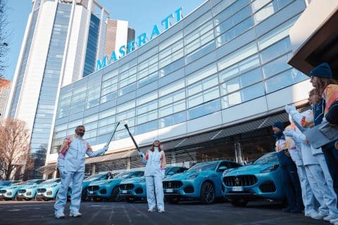 Maserati Grecale Cristallo, debutto tra Olimpiadi e design - 5