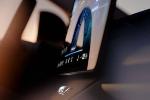 Volvo EX60 Central screen