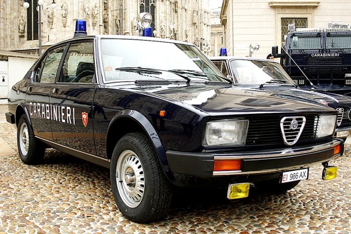 ASI Alfetta Carabinieri Festival di Sanremo