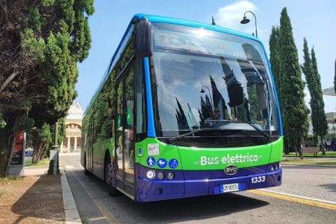 BYD B12 Verona, 34 bus elettrici con 530 km di autonomia