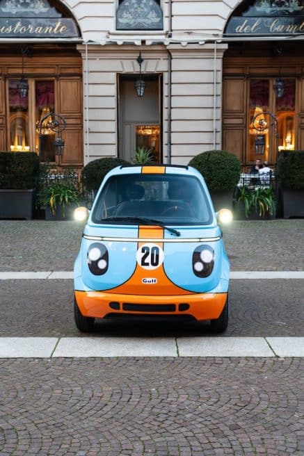 Microlino Tributo Porsche 917K Le Mans, la microcar elettrica più esclusiva di Torino 3 Microlino Tributo Porsche 917K Le Mans