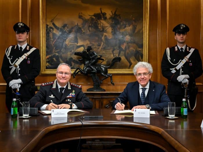 Rinnovo protocollo ASI Carabinieri 1 700x525