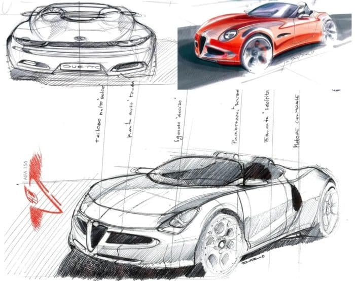 Alfa Romeo Spider 2008, un sogno a motore centrale 4 Alfa Romeo Spider 2008 Juan Manuel Diaz 1 700x554