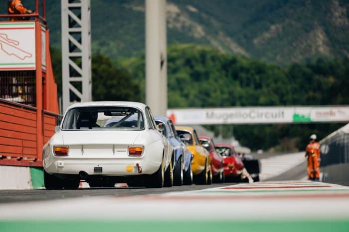 Alfa Revival Cup 2026 in pista, 5 round per la gloria 4 Courtesy of Canossa Alfa Revival Cup ARC25 MUGELLO02508 700x467