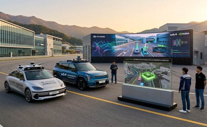 Hyundai, Kia e NVIDIA, un nuovo accordo per la guida autonoma 