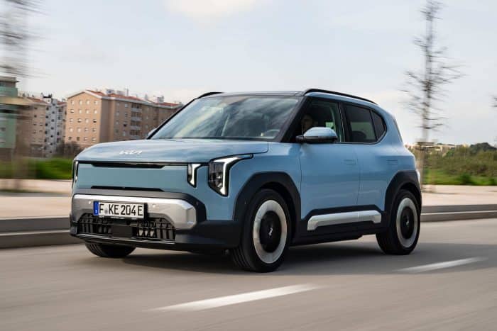 Kia EV2 prova su strada