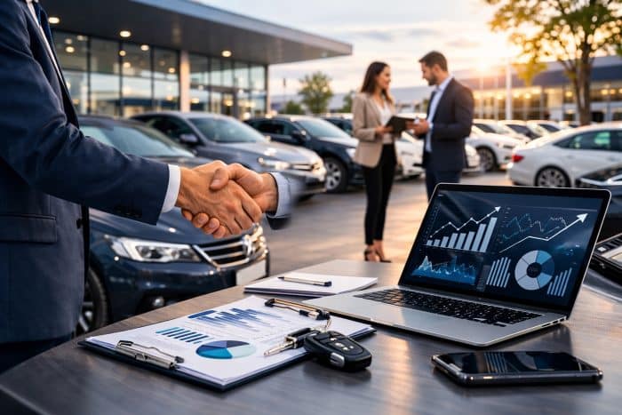 Mercato auto B2B vendita concessionaria