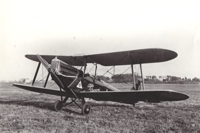 Caproni 100 motore Alfa Romeo 1750 6c 1932 p 700x467