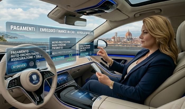 Come cambiano i pagamenti e i servizi in auto con Embedded finance e AI 4 Embedded finance e AI, come cambiano i pagamenti e i servizi in auto