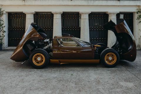 Lamborghini Miura SV 1972, formidabile restauro star a Anantara Concorso Roma - 18