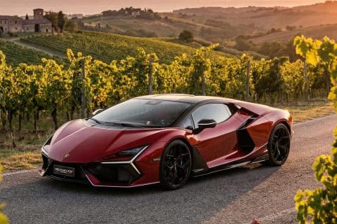 Lamborghini Revuelto Ad Personam colore Rosso Grappolo