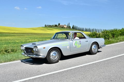 Lancia Flaminia e la bio-benzina, 1.950 km verso il futuro