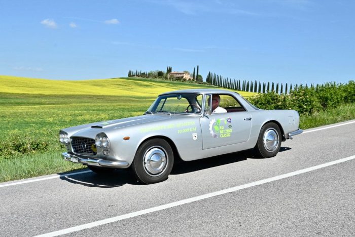 Lancia Flaminia e la bio-benzina, 1.950 km verso il futuro