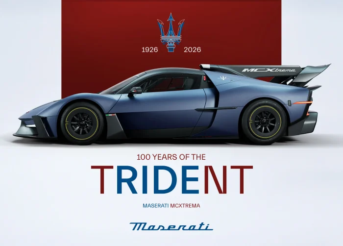 Maserat MCXTREMA 100 Years of the Trident 700x502